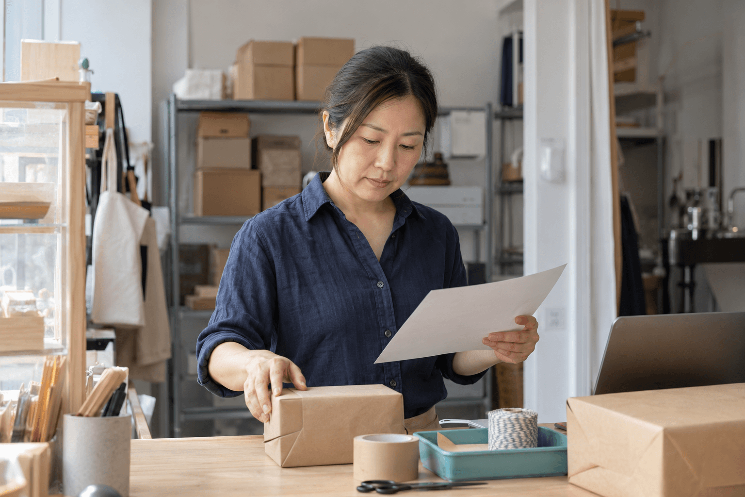 企業營運外判：處理訂單