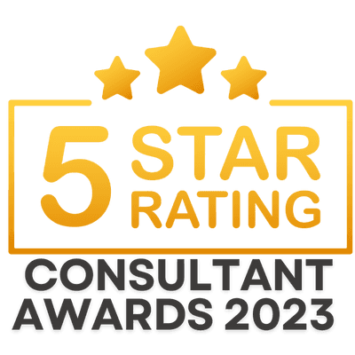 5 Star Rating Consultant Awards 2023 獎項標誌